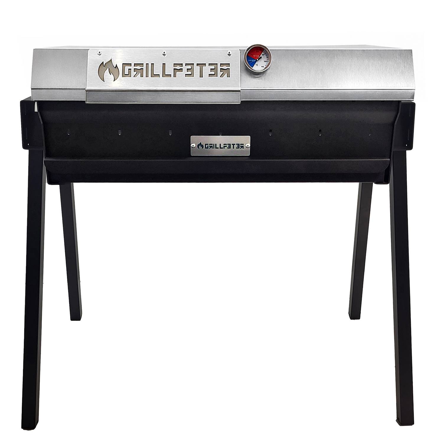 Profi Mangal Altan 70 Stahl 3mm Schaschlikgrill Deckel Ablagen