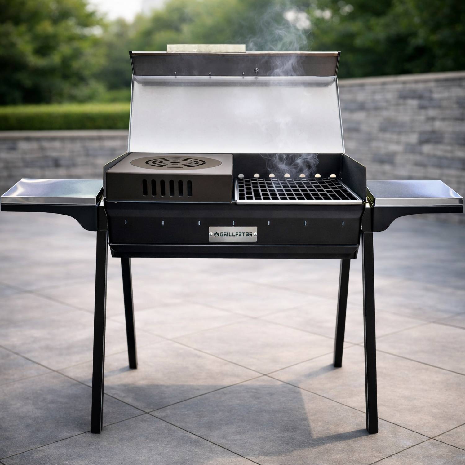 Profi Mangal Altan 70 Stahl 3mm Schaschlikgrill Komplettset