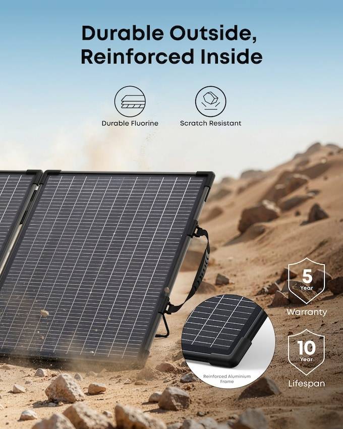 ANKER SOLIX Solarpanel PS400 B, tragbar