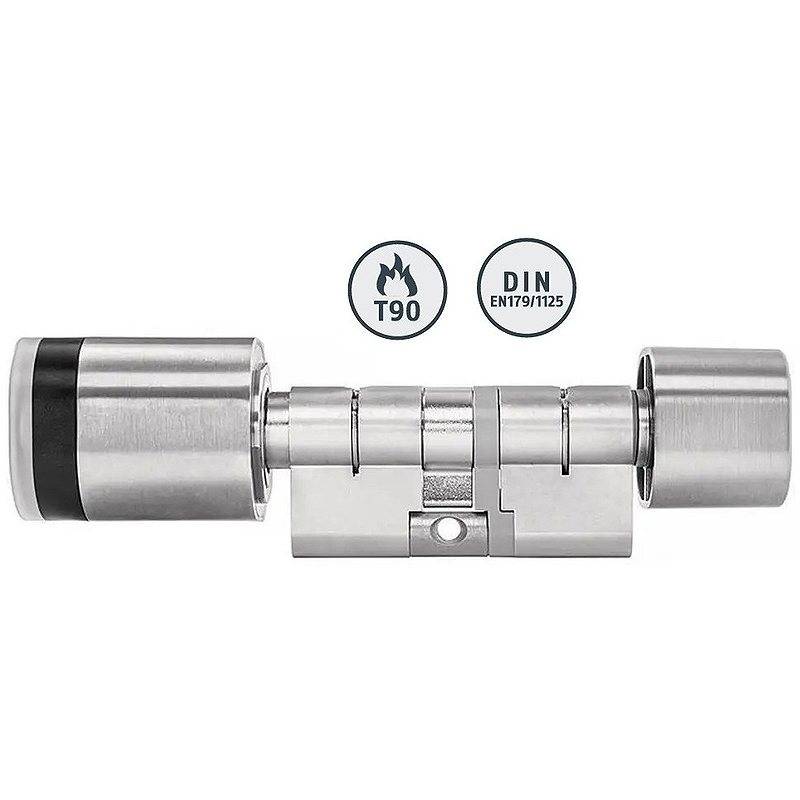 ABUS TECTIQ Zylinder TEC-Z-LA-P-T90 Panik A30 I30, Typ: Doppelknaufzylinder Leser Außen Panik T90 (TEC-Z-LA-P-T90) | Zy