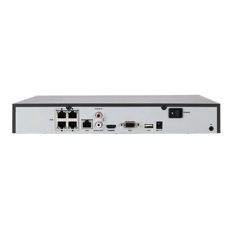 ABUS TVVR36423D 1080p PoE IP-Videoset 4-Kanal, Set-Inhalt:NVR Rekorder, Maus, 1 TB Festplatte, 2x Dome Kamera, 3x Netzt