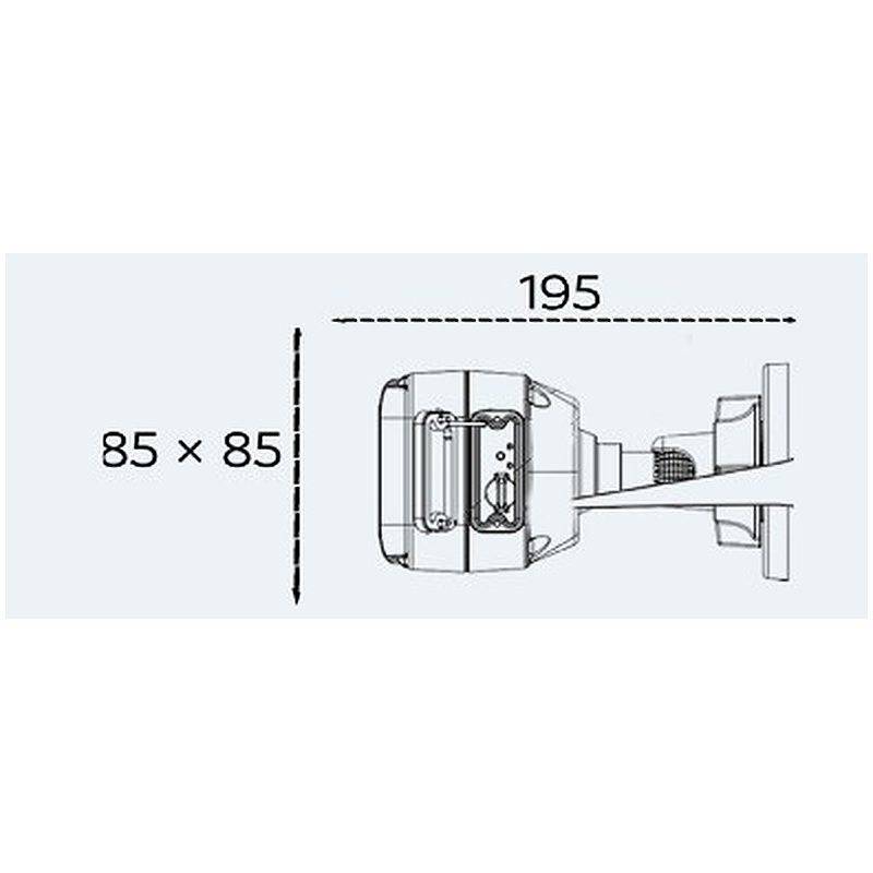 Eagle Eye PB02 Pro IP-Kamera 5MPx T/N IR PoE IP66, 5 MegapixelBullet Kamera | Blickwinkel:111° - 32° (Objektiv-Brennwei