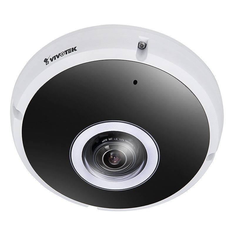 VIVOTEK FE9391-EV-V2-M12 HL3 IP-Kamera 12MPx T/N, 12 MegapixelFisheye Kamera, Panorama Kamera | Blickwinkel:180° (Objek