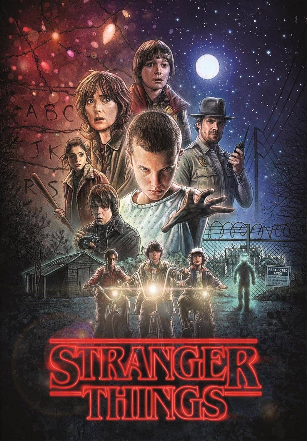 Clementoni 39978 - Stranger Things - 1000 Teile Puzzle