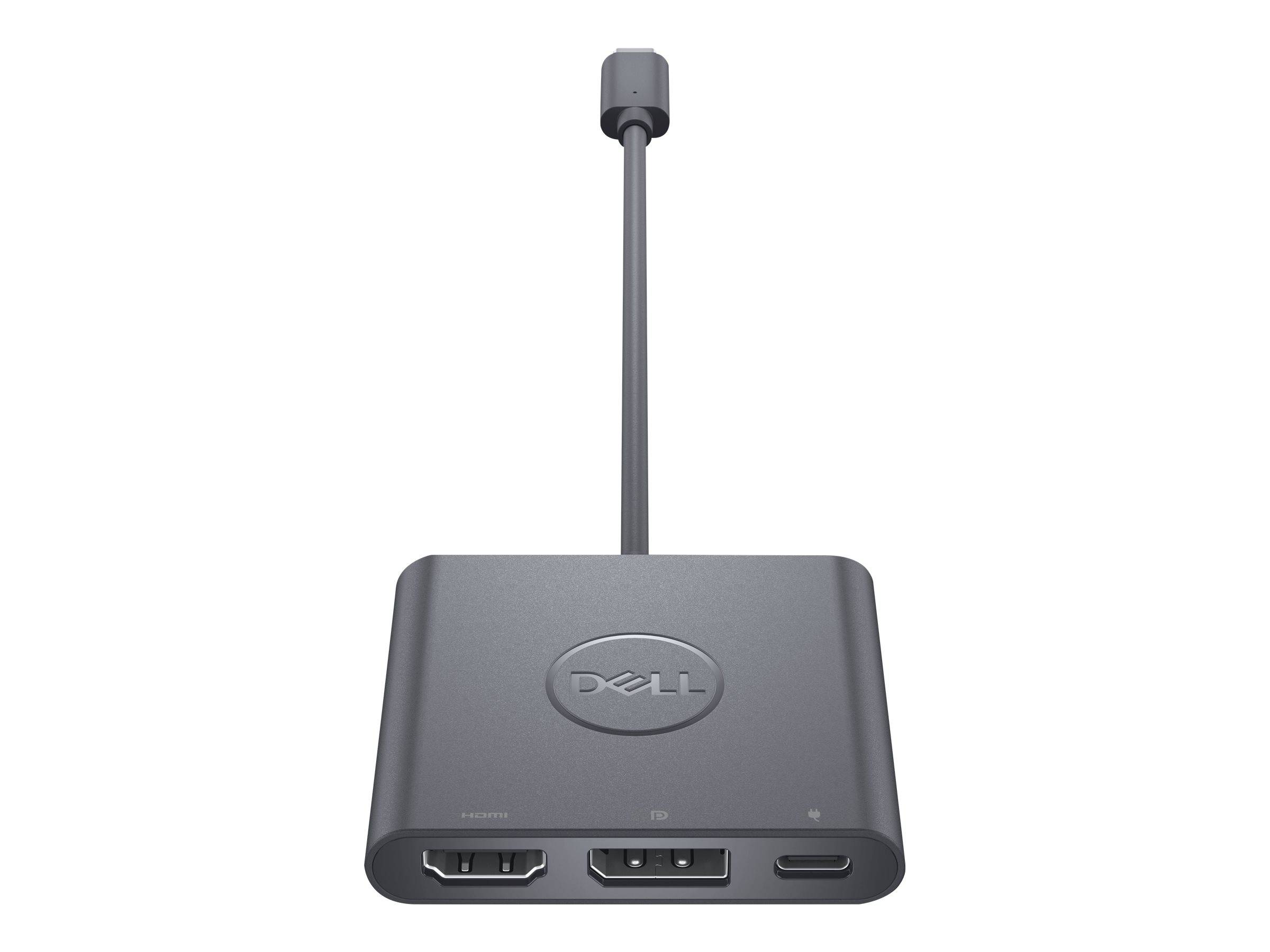 Dell Externer Videoadapter - USB-C - DisplayPortDisplayPort - HDMI - für P/N: