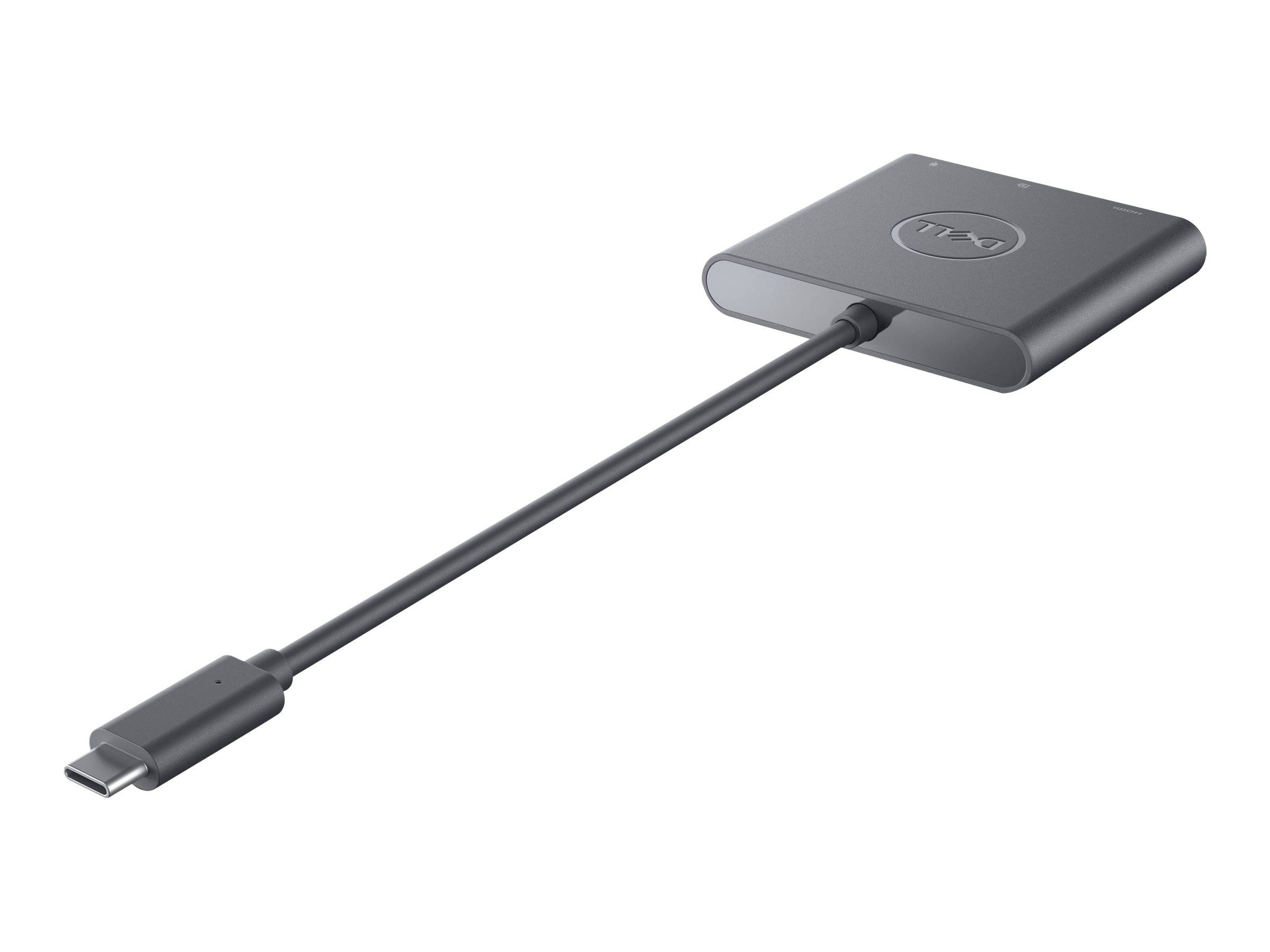 Dell Externer Videoadapter - USB-C - DisplayPortDisplayPort - HDMI - für P/N: