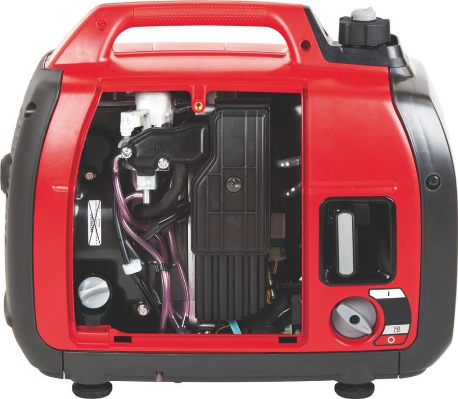 Stromerzeuger EU 22i 830698 Leistung max./Dauer 2,2 / 1,8 kW Stromstärke (Überlast) 7,8 A Motor GXR 120 Schutzklasse IP