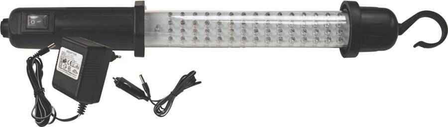 LED-Akku-Stableuchte 87403 Leuchtmittel LED Ausführung 60 LED Leistung 3 W Lichtstrom 200 Lumen Lichtfarbe 6400 K / kalt