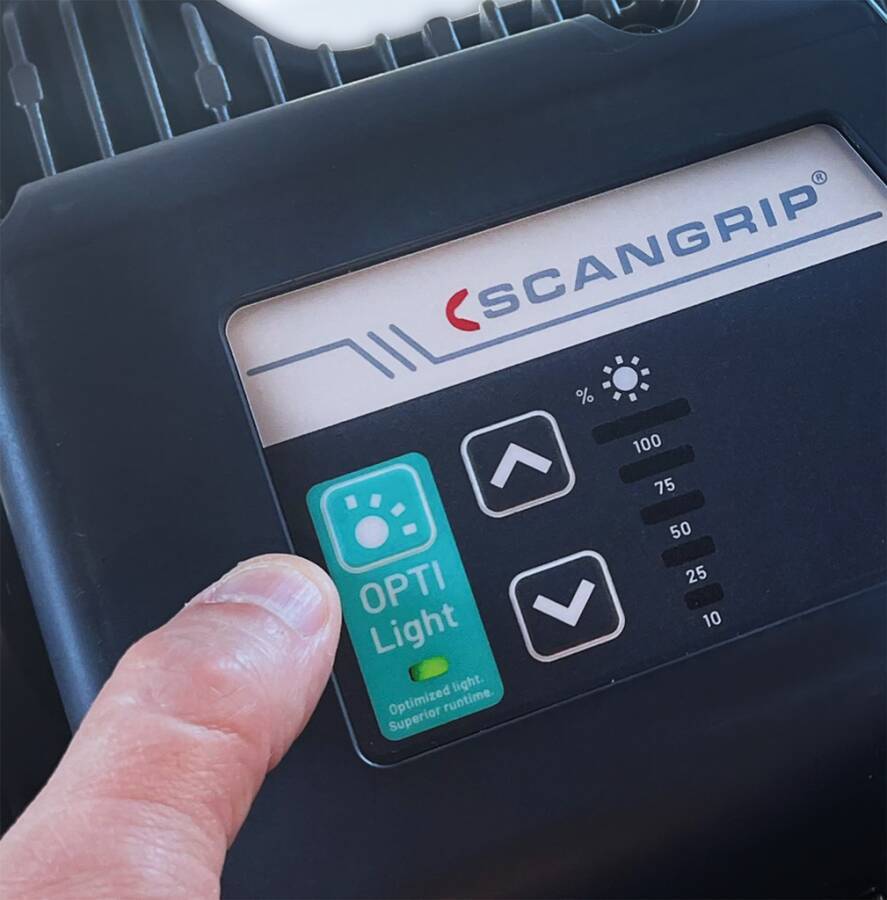 COB-LED-Arbeitsleuchten NOVA OPTILight 03.6203 Typ Nova 6 Leuchtmittel 90 MultiLEDs Ausführung Netz Leistung 41 W Lichts