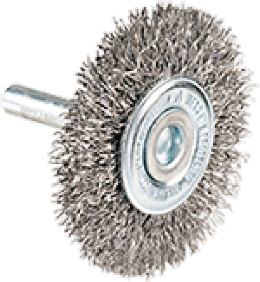 Akku-Industrie-Geradschleifer IGS/A 29852 Typ Solo Lieferumfang ohne Akku und Ladegerät, Stahldraht-Rundbürste (50 mm),