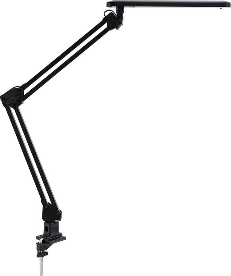 LED-Arbeitsplatzleuchte 962-11 Farbe schwarz Ausführung mit Tischklemme Spannung 230 V Leuchtmittel 7 W Lichtstrom 420 L