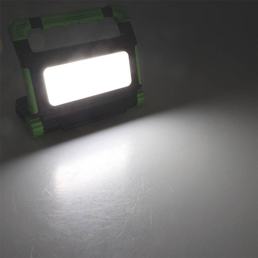 LED-Akku-Baustrahler BSA-20 8757602 Leuchtmittel SMD LED Ausführung 2-stufiger Schalter Leistung 30 W Lichtstrom 1200/24