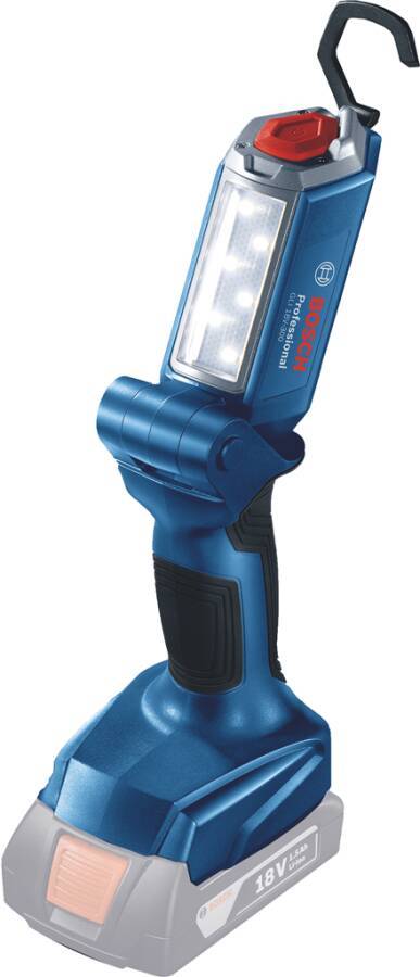 Akku-Baustellenlampe GLI 18 V-300 06014A1100 Typ Solo Opt. A Lieferumfang ohne Akku und ohne Ladegerät Spannung 18 V Hel
