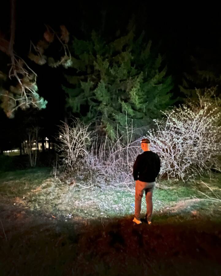 LED-Kopflampe mit Bewegungssensor 270° Ausleuchtung 150.4520 Leuchtmittel LED Ausführung - Lichtstrom 40 - 350 Lumen Leu