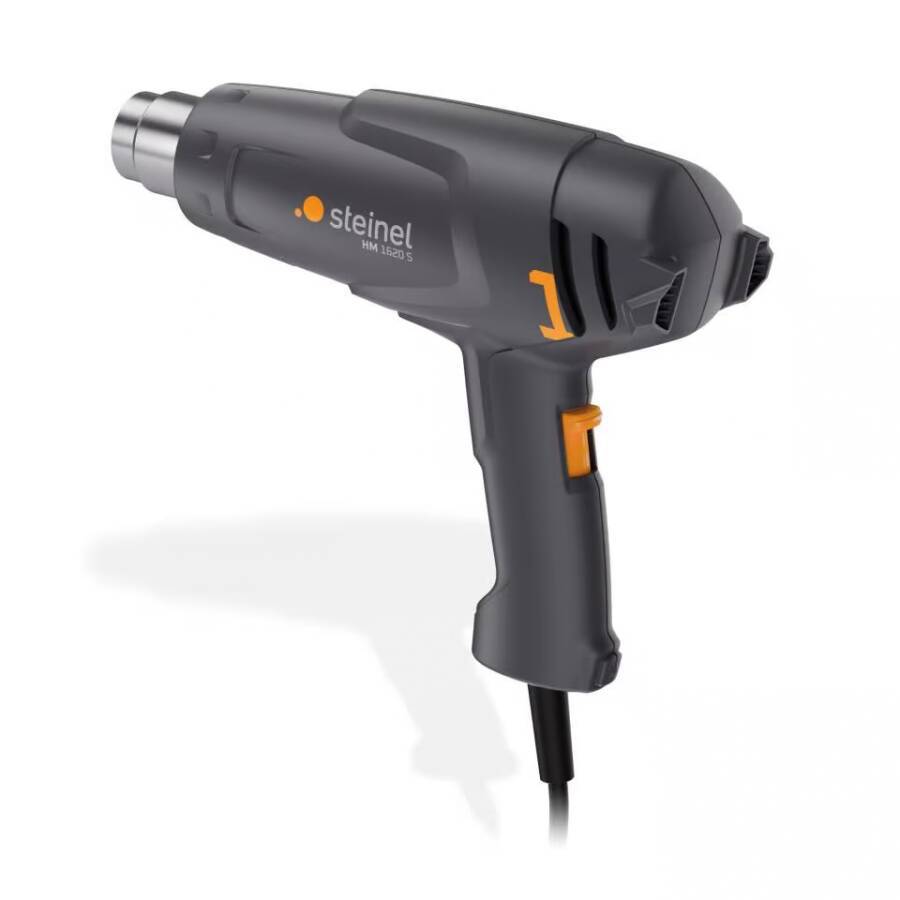 Heißluftgebläse HM 1620 S 089382 Nennaufnahme 1600 W Temperaturbereich 300 / 500 °C Luftstrom 240 - 450 l/min Gewicht 0,