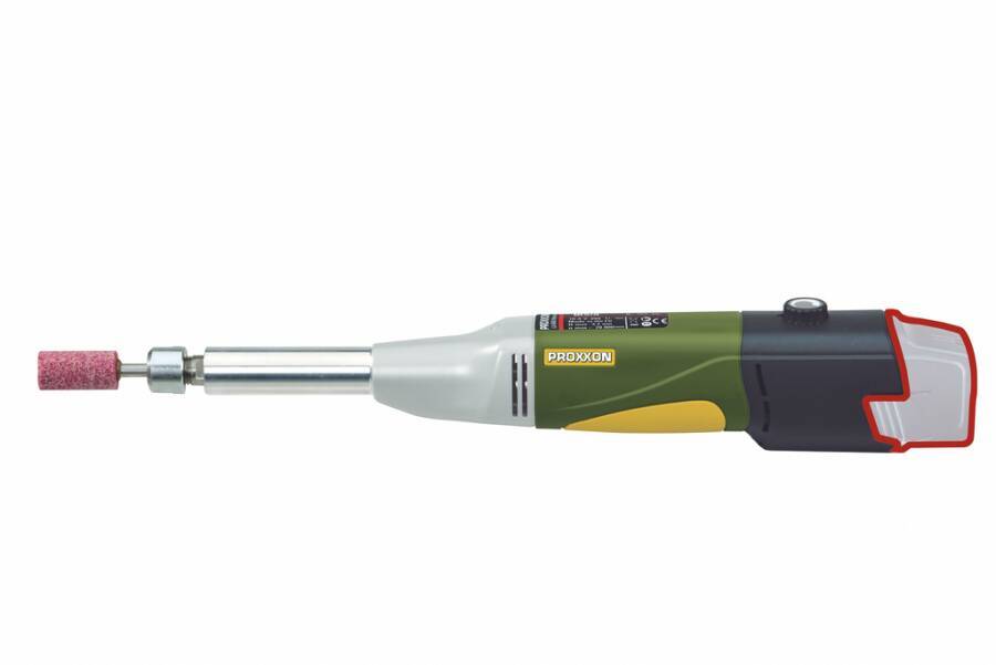 Akku-Langhals-Geradschleifer LGS/A 29862 Typ Solo Lieferumfang ohne Akku und Ladegerät, mit Edelkorund-Schleifstift K 36