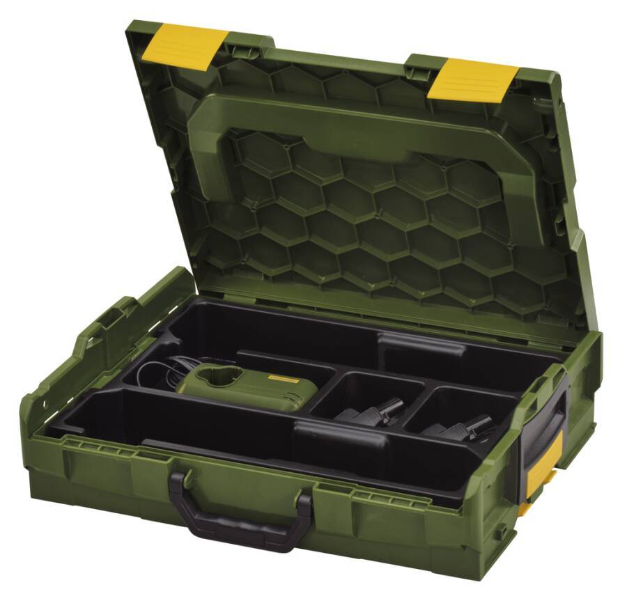 Akku-Basis-Set LBX/A 29900 Spannung 10,8 V Kapazität 2,5 Ah Lieferumfang 2 Li-Ionen-Akkus Li/A2, Akku-Schnellladegerät L