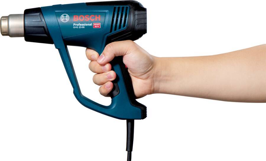 Heißluftgebläse GHG 23-66 06012A6303 Nennaufnahme 2300 W Temperaturbereich 50 - 650 °C Luftstrom 150 - 500 l/min Gewicht