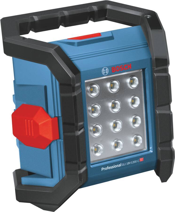 Akku-Baustellenlampe GLI 18V-1200 C 0601446700 Typ Solo Opt. A Lieferumfang ohne Akku und ohne Ladegerät, im Karton Span