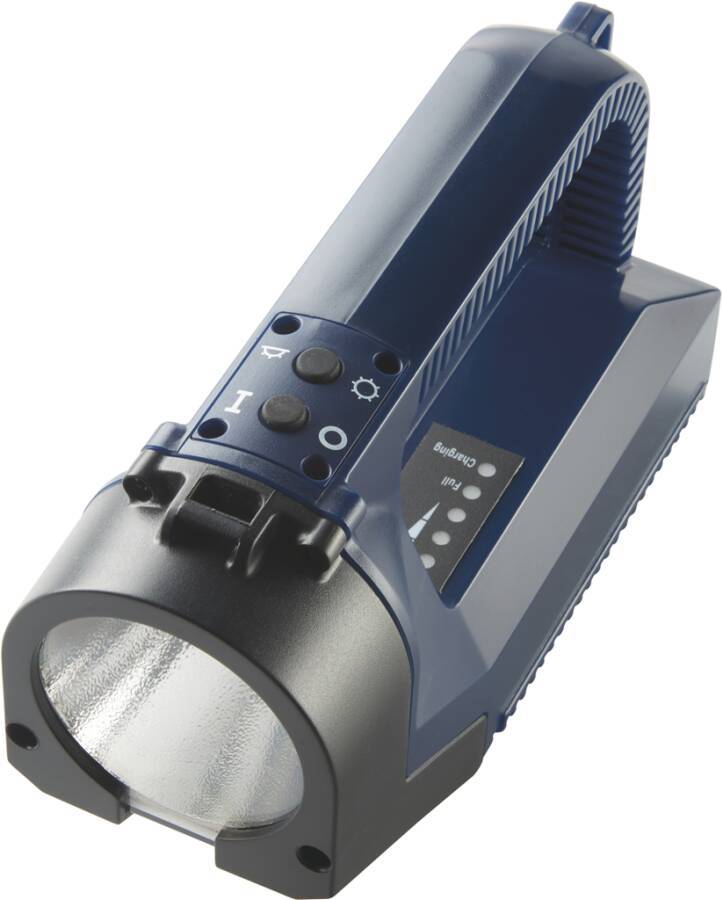 LED-Akku-Handscheinwerfer 87669 Leuchtmittel Cree/Luxeon LED Ausführung 3 W LED + 6 SMD LED Spannung 7,4 V Lichtstrom 3