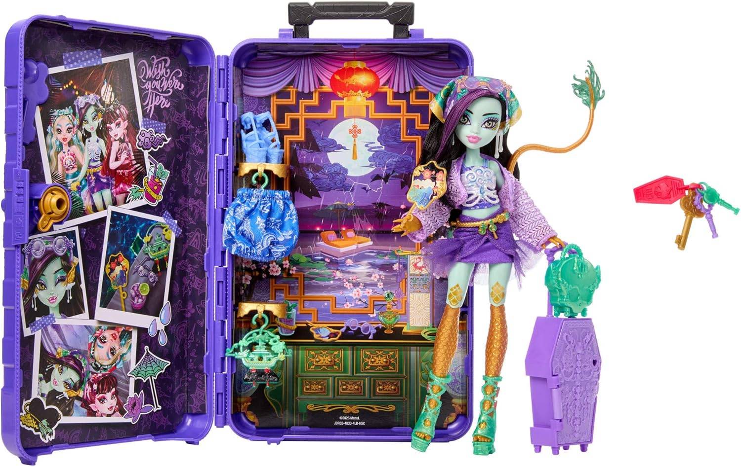 Mattel JDR52 - Monster High Verborgene Schätze Oase Jinafire