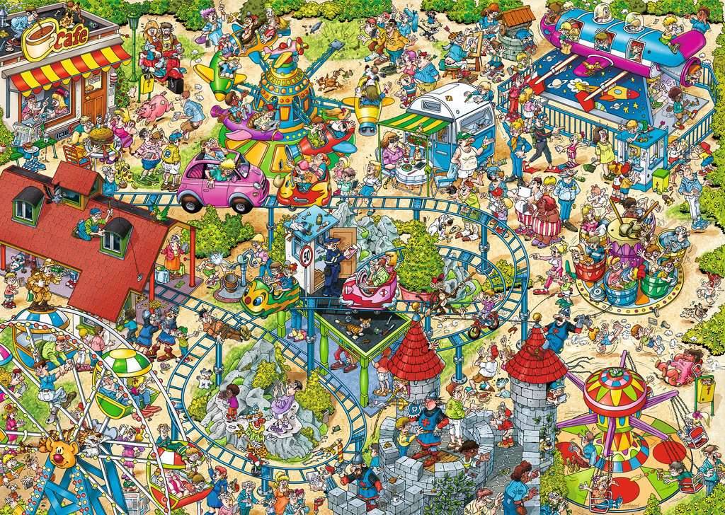 Amusement Park – 1000 Teile Puzzle Holiday Resort 4