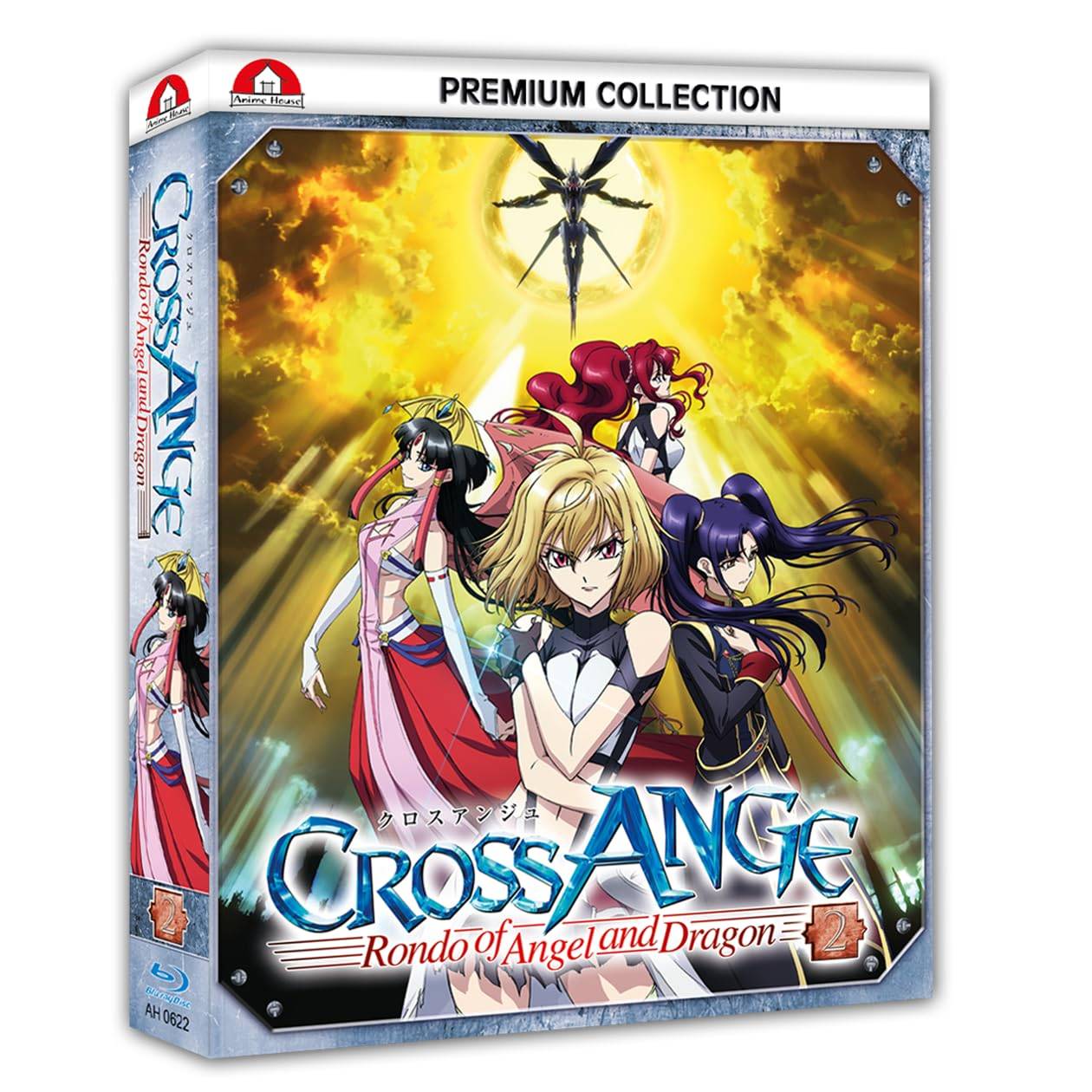 Cross Ange Rondo of Angel and Dragon Gesamtausgabe Premium Box 2 Blu-ray 16+