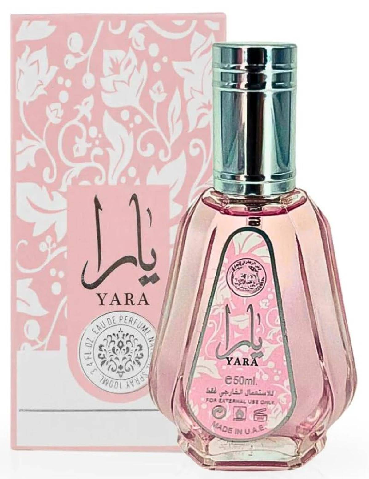 Lattafa Yara 50 ml Eau de Parfum für Damen blumig fruchtig holzig EdP Frauen