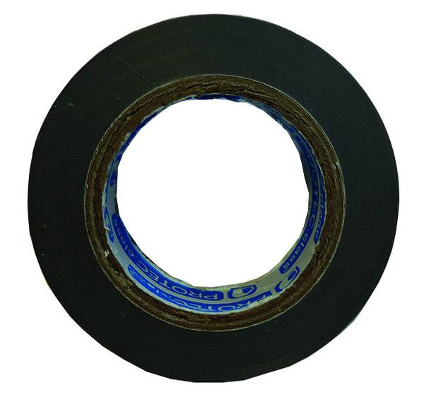 PROTEC.class Isolierband PVC-Isolierband 19mm PIB 2519 schwarz