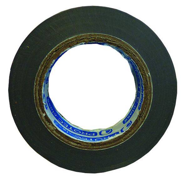 PROTEC.class Isolierband PVC-Isolierband 19mm PIB 2519 grau