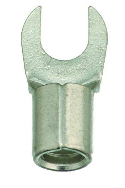 PROTEC.class Kabelschuhe/Verbinder Quetschkabelschuh PQKGU 10/M5 Gabelform