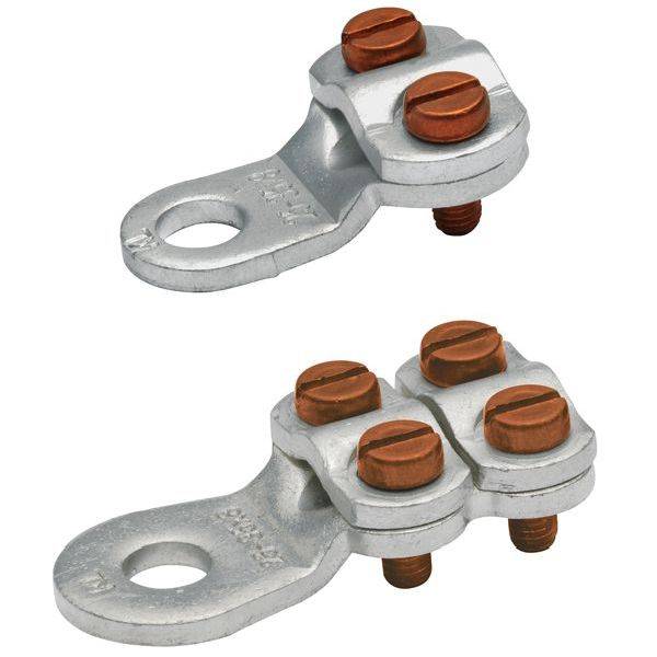 Klauke Klemmkabelschuh gestanzt 95-150qmm M12 4 Schrauben VZ