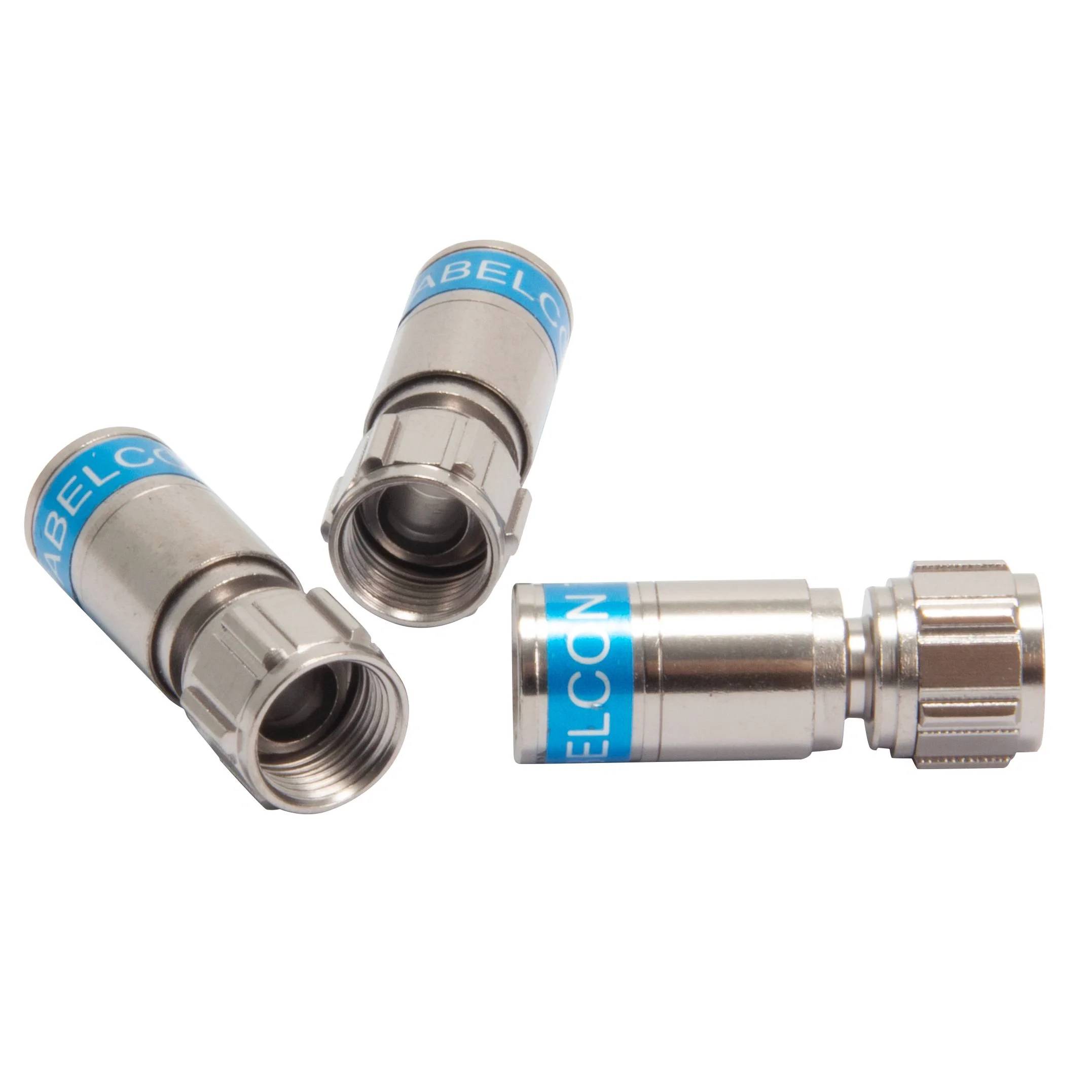 TRIAX Universal-Kompressionsstecker, Koaxkabel, Mantel-Ø 6,8-7 mm, 50 Stk.