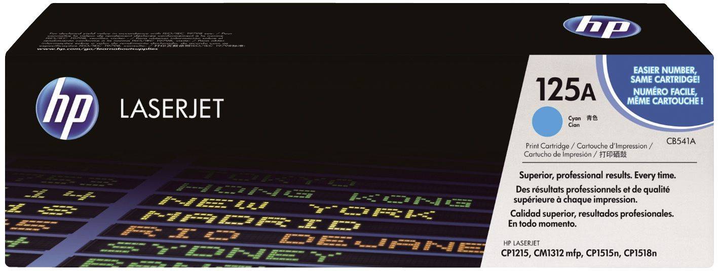 HP CB541A Original HP Tonerkartusche cyan (CB541A,125A,125AC,125ACYAN,NO125A,NO125AC,NO125ACYAN)