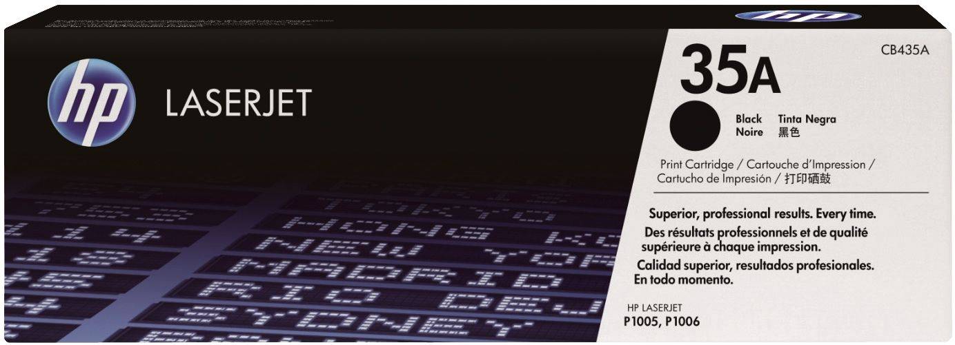 HP CB435A Original HP Tonerkartusche schwarz (CB435A,35A,35ABK,35ABLACK,NO35A,NO35ABK,NO35ABLACK)