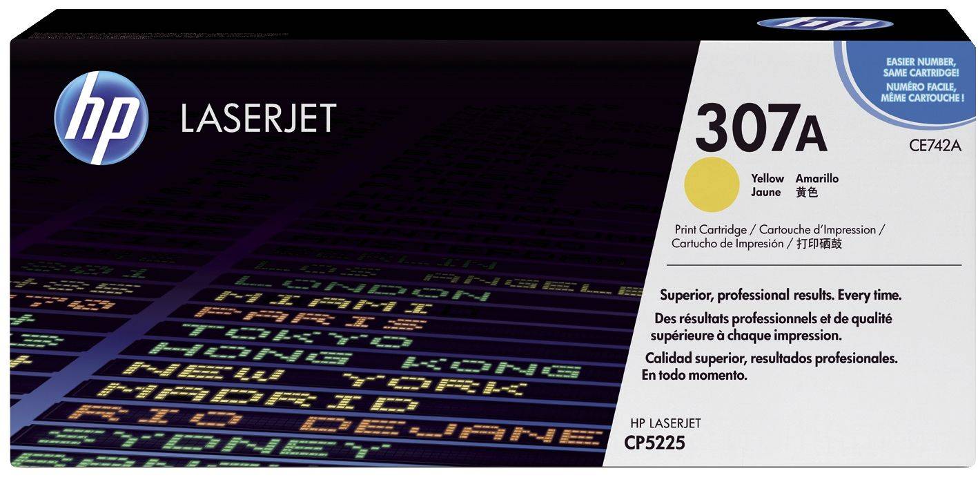 HP CE742A Original HP Tonerkartusche gelb (CE742A,307A,307AY,307AYELLOW,NO307A,NO307AY,NO307AYELLOW)