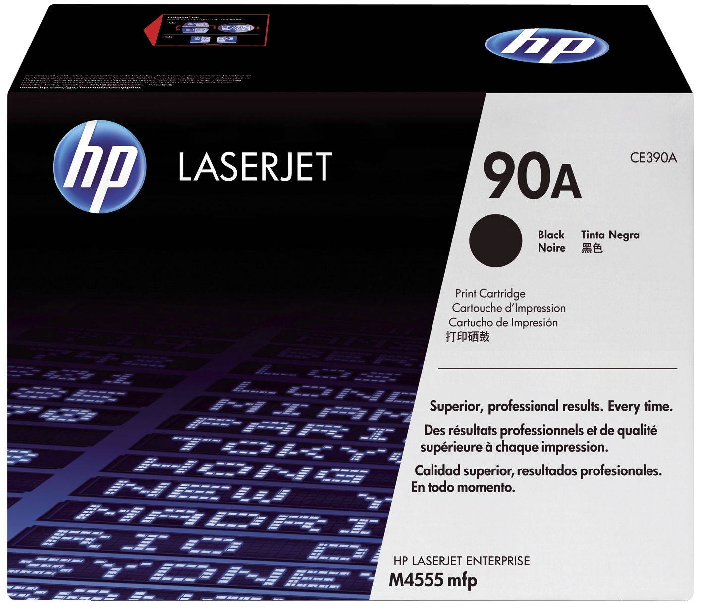 HP CE390A Original HP Tonerkartusche schwarz (CE390A,90A,90ABK,90ABLACK,NO90A,NO90ABK,NO90ABLACK)