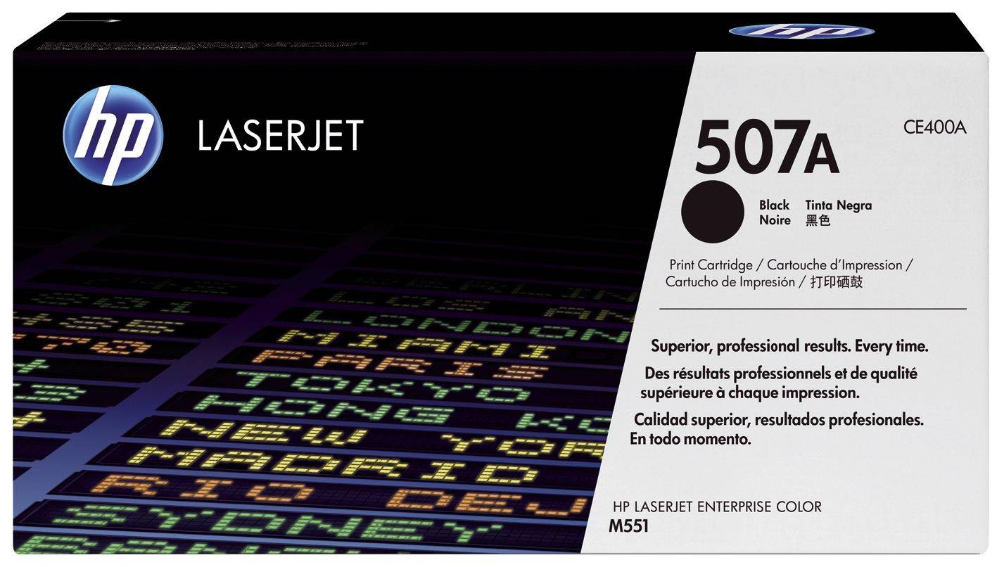 HP CE400A Original HP Tonerkartusche schwarz (CE400A,507A,507ABK,507ABLACK,NO507A,NO507ABK,NO507ABLACK)