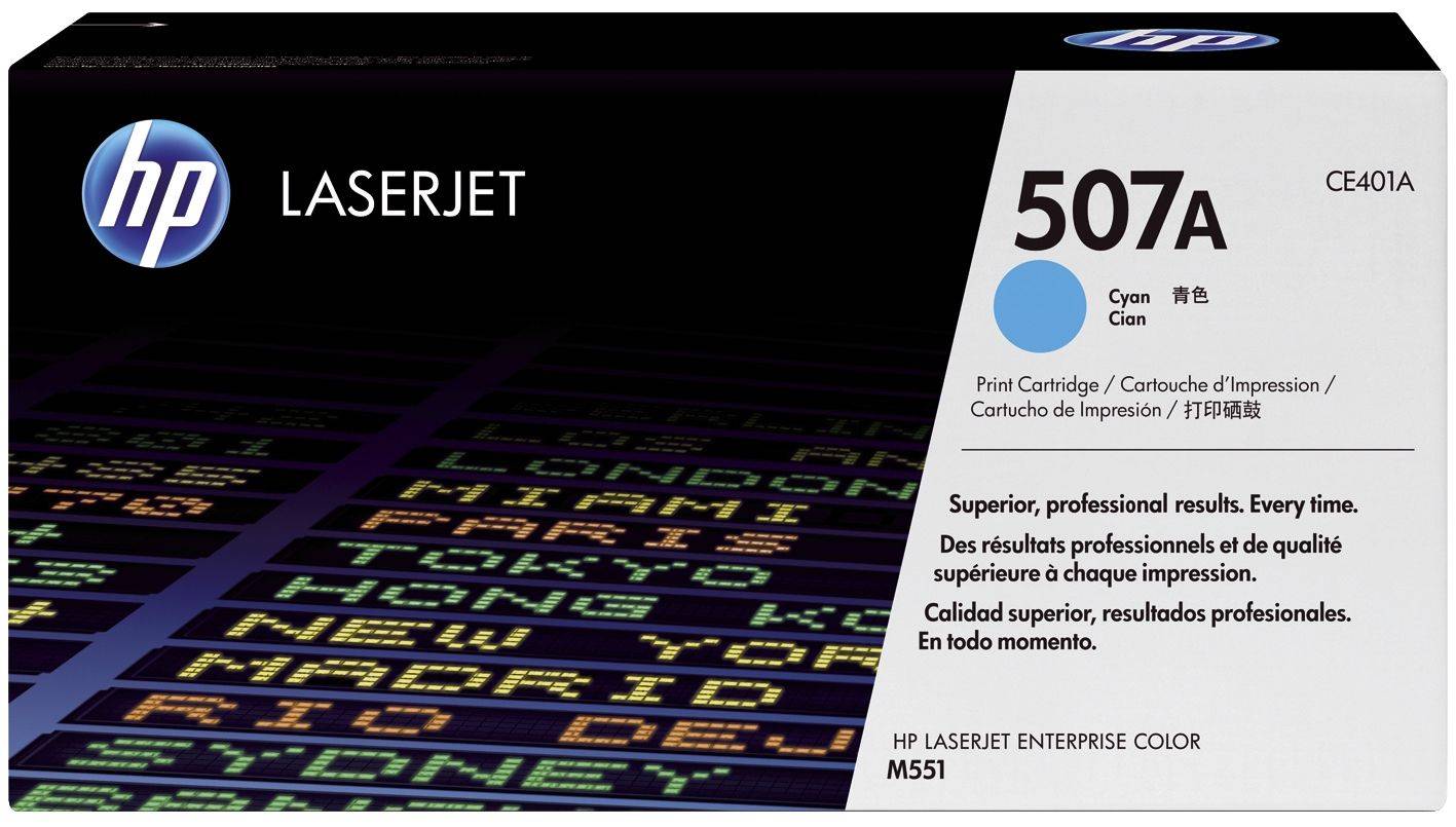 HP CE401A Original HP Tonerkartusche cyan (CE401A,507A,507AC,507ACYAN,NO507A,NO507AC,NO507ACYAN)