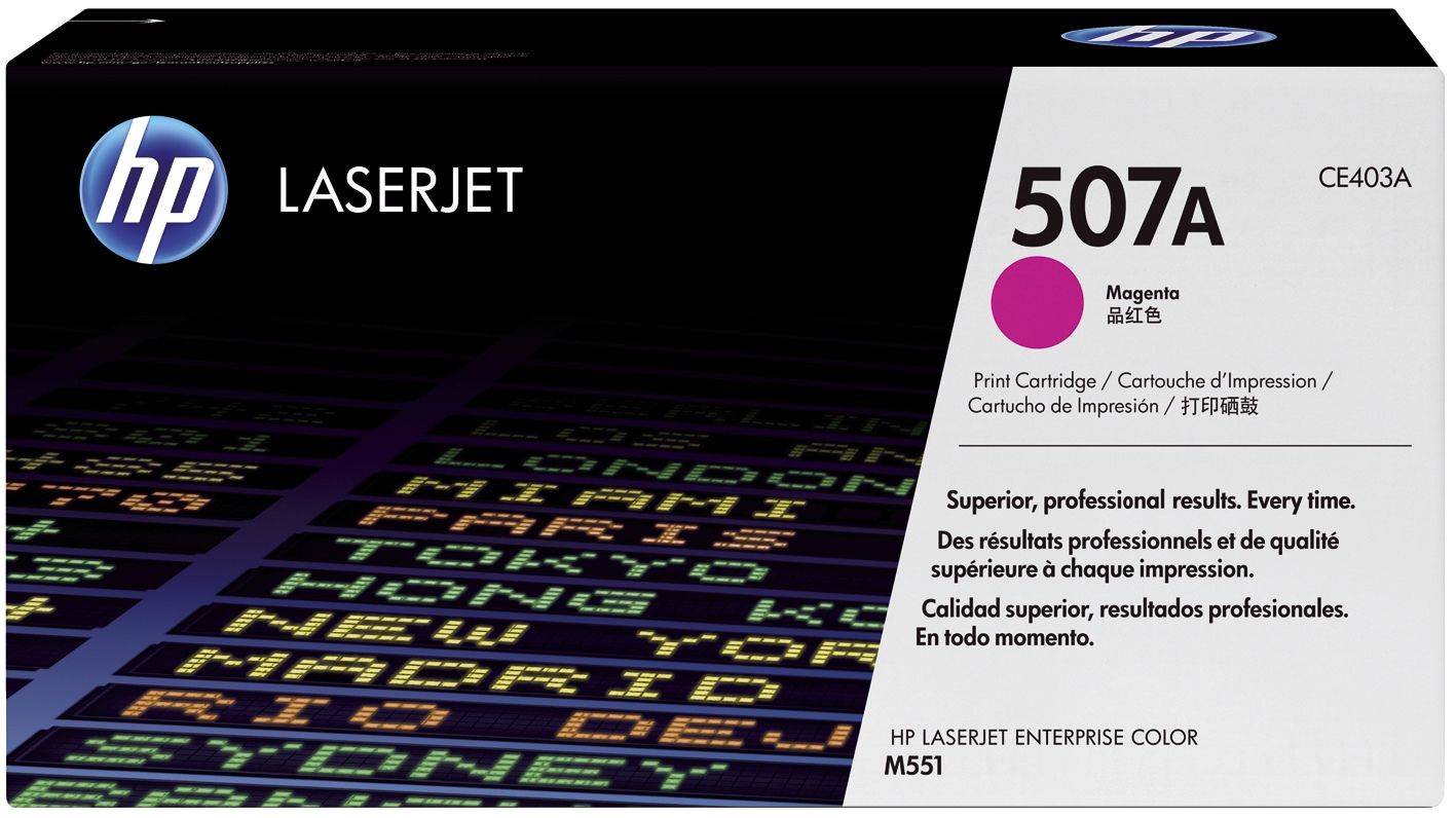 HP CE403A Original HP Tonerkartusche magenta (CE403A,507A,507AM,507AMAGENTA,NO507A,NO507AM,NO507AMAGENTA)