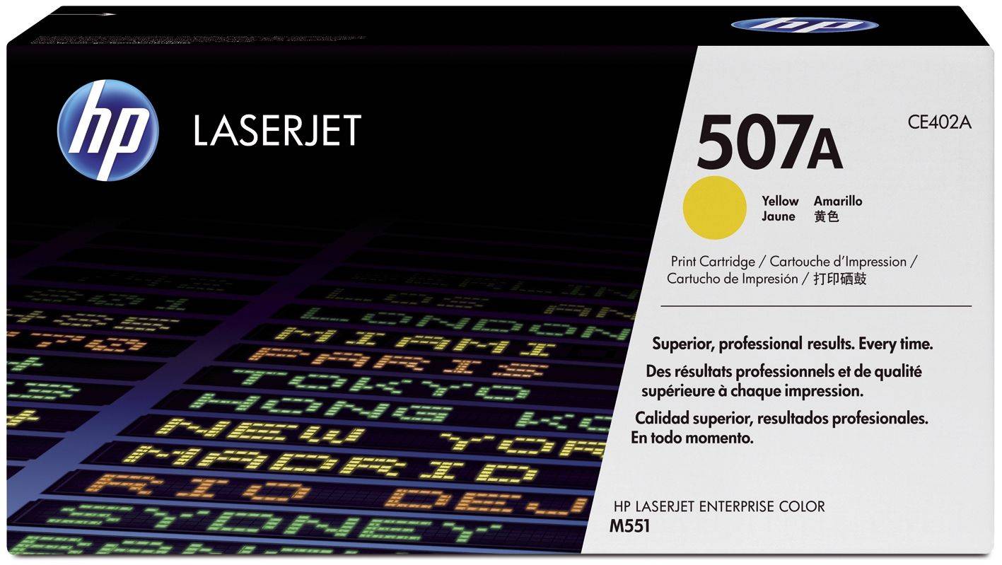 HP CE402A Original HP Tonerkartusche gelb (CE402A,507A,507AY,507AYELLOW,NO507A,NO507AY,NO507AYELLOW)