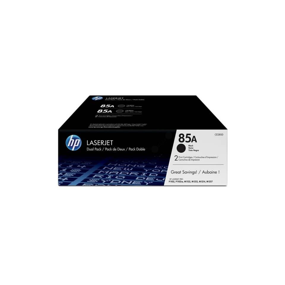 HP CE285AD Original HP Tonerkartusche schwarz Doppelpack (CE285AD,85A,85ABK,85ABLACK,NO85A,NO85ABK,NO85ABLACK)