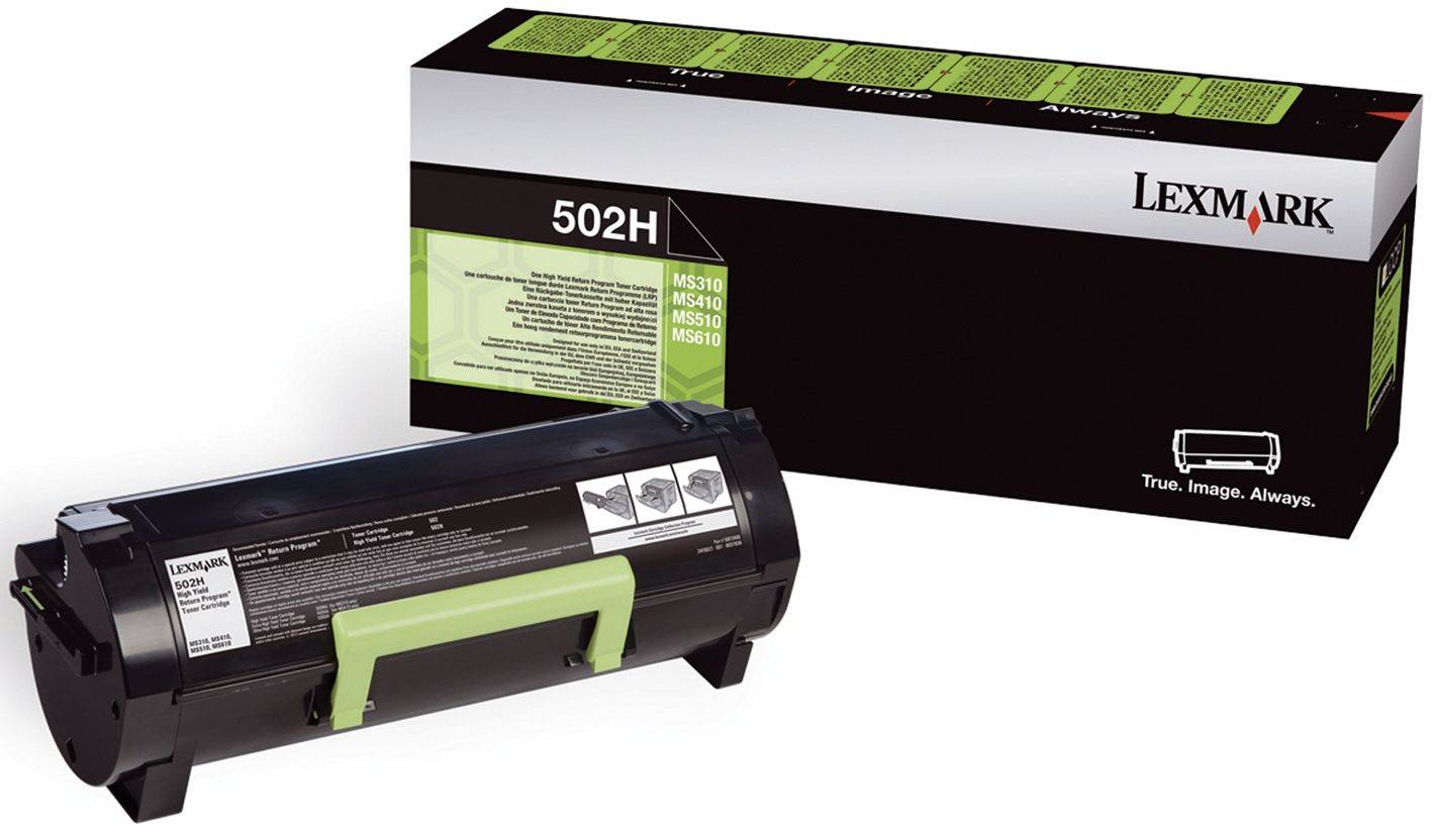 Lexmark 50F2H00 Original Lexmark Toner-Kit schwarz return program (0050F2H00,050F2H00,50F2H00,502H,NO502H)