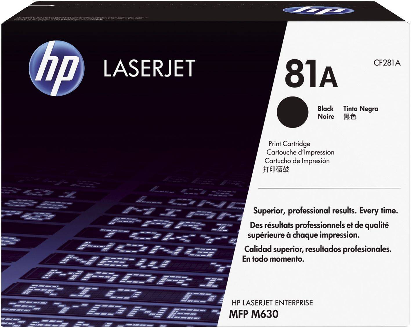 HP CF281A Original HP Tonerkartusche schwarz (CF281A,81A,81ABK,81ABLACK,NO81A,NO81ABK,NO81ABLACK)