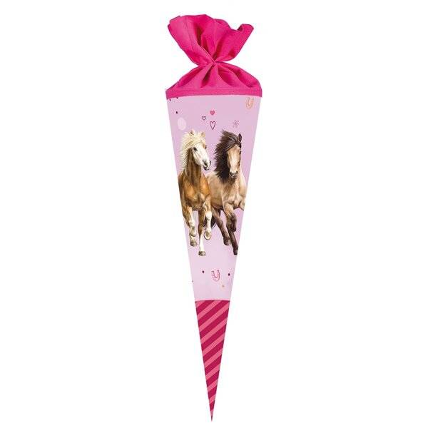 Schultüte Coppenrath Pferdefreunde - rund 70 cm.