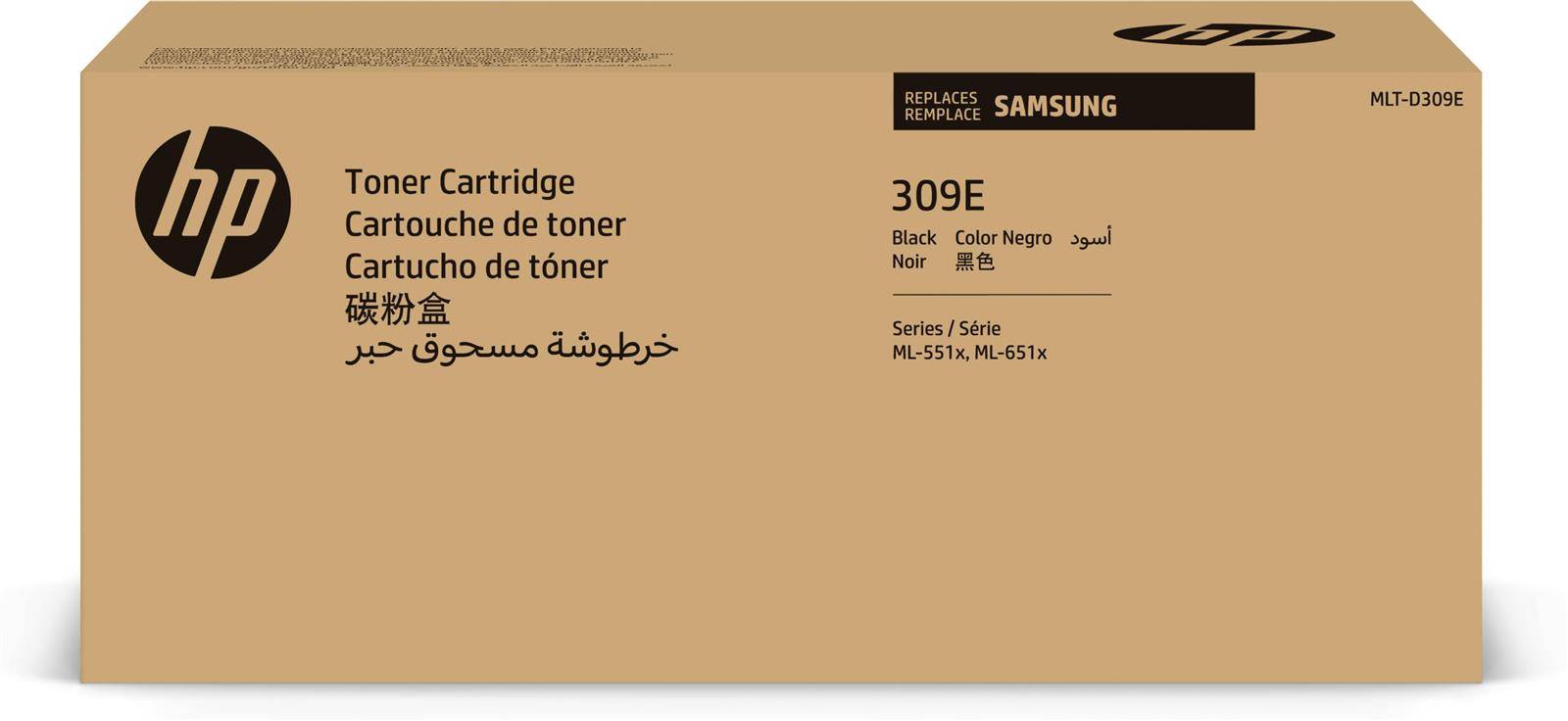 Toner HP ersetzt Samsung MLT-D309E black, extra high capacit