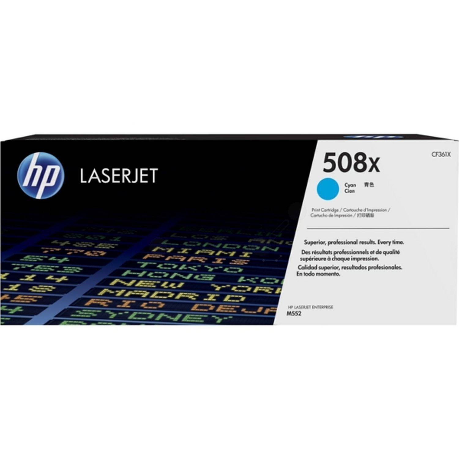 HP CF361X Original HP Tonerkartusche cyan (CF36167902,CF361X,508X,508XC,508XCYAN,NO508X,NO508XC,NO508XCYAN)