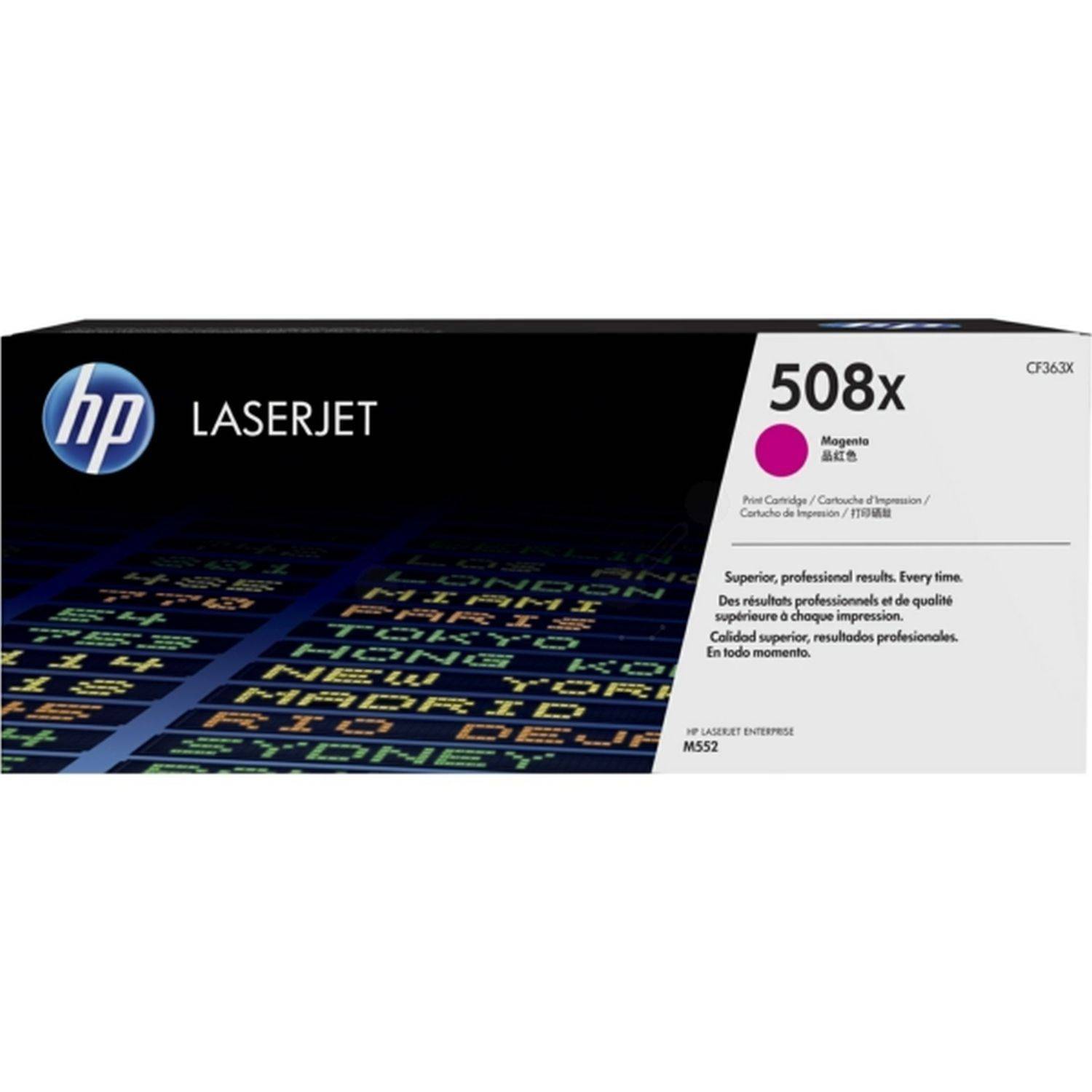 HP CF363X Original HP Tonerkartusche magenta (CF36367902,CF363X,508X,508XM,508XMAGENTA,NO508X,NO508XM,NO508XMAGENTA)