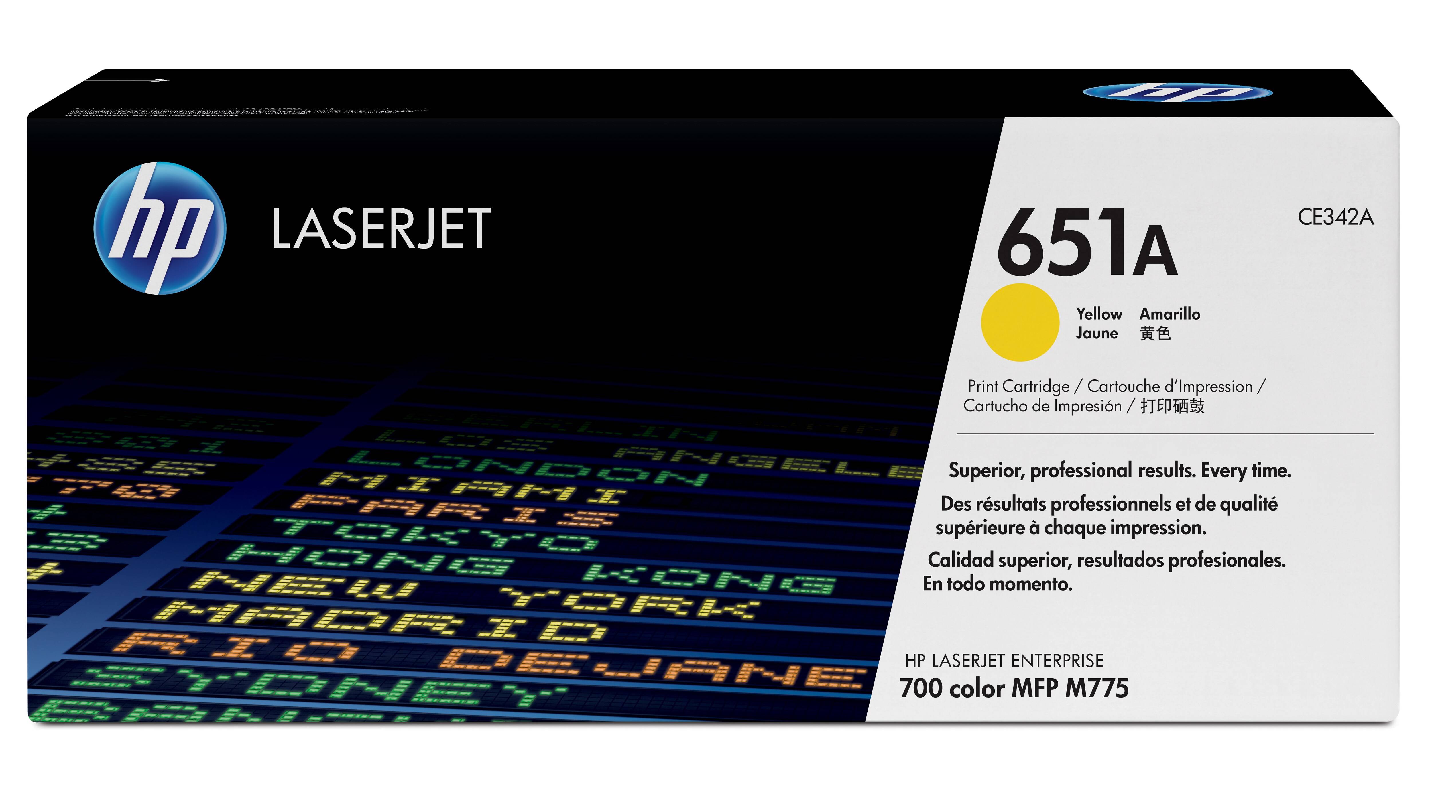 hp CE342A hp Toner für hp LaserJet Enterprise 700 Color, gelb