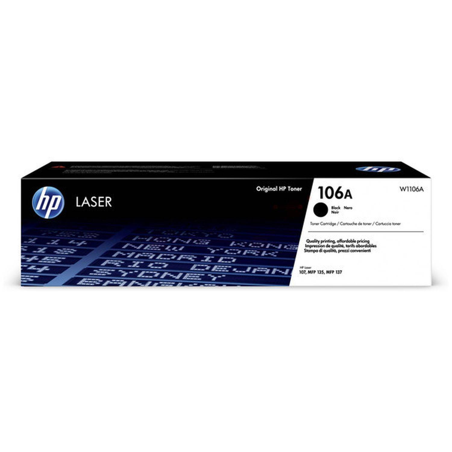 HP W1106A Original HP Tonerkartusche (W1106A,106A,106ABK,106ABLACK,NO106A,NO106ABK,NO106ABLACK)